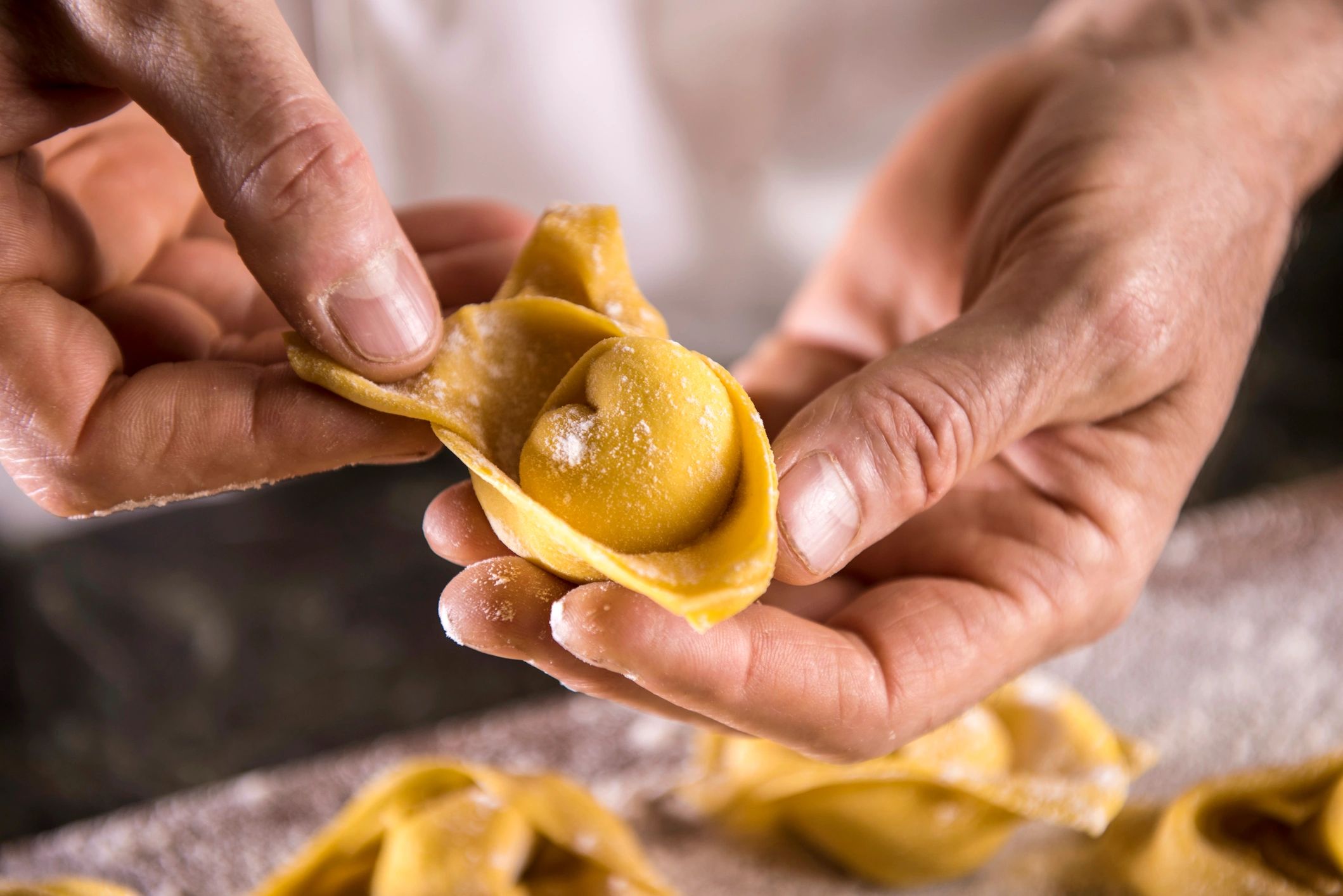 homemade Italian food closeup