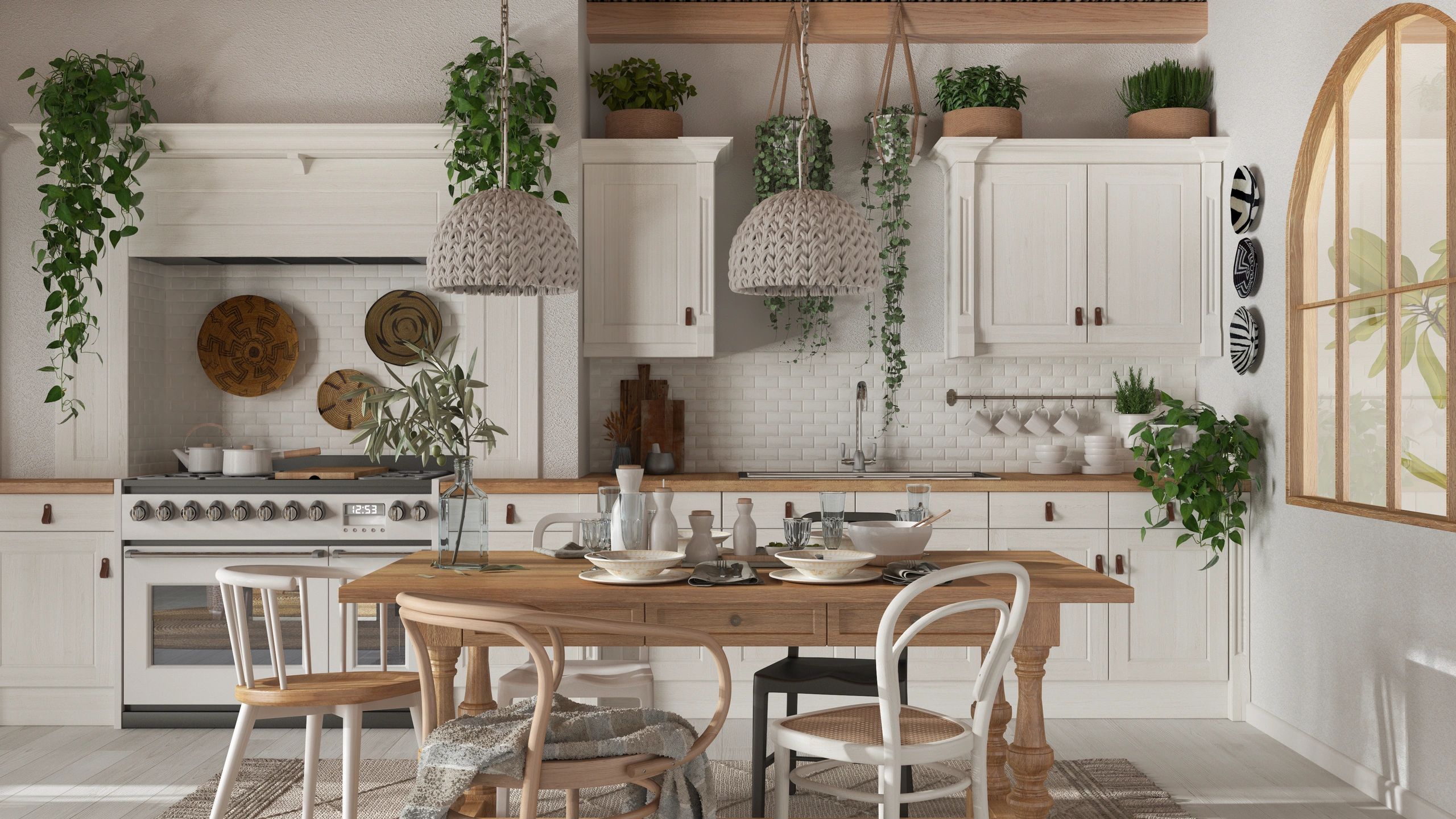 Italian home kitchen